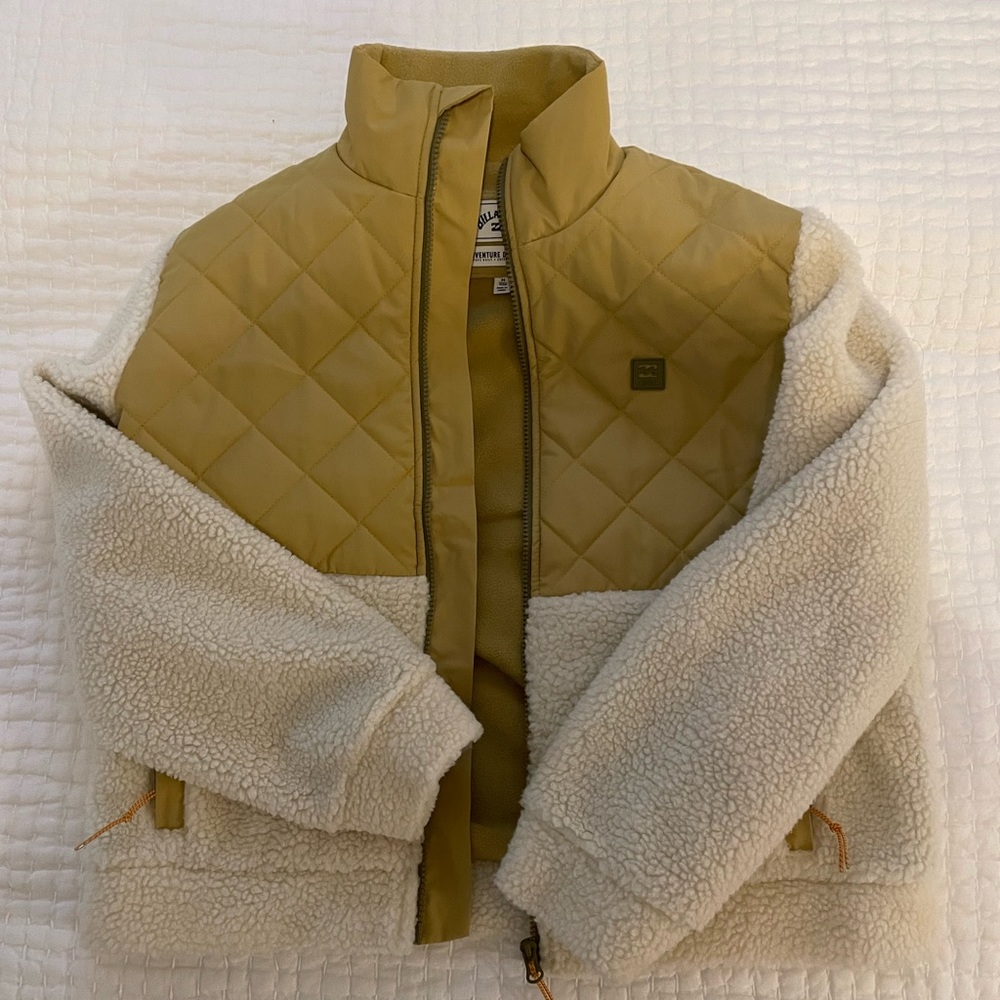 Fleece medium billabong jacket